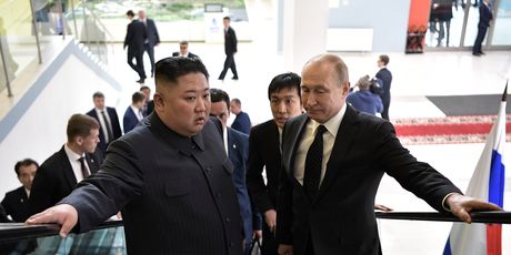 Putin i Kim (Foto: AFP)