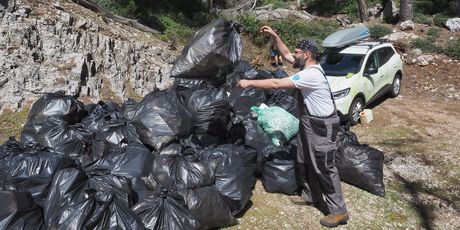 Akcija čišćenja plaže Grabova na otoku Mljetu (Foto: Udruga Zelene stope) - 3