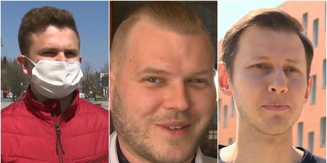 Roko Lukenda, Marko Kozjak, i Dario Begonja