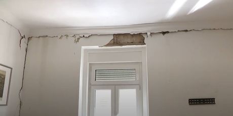 Šteta od potresa u apartmanima - 1
