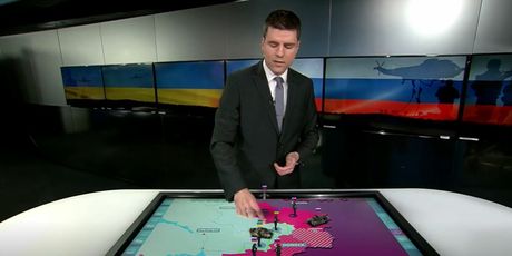 Karta rata u Ukrajini - 1