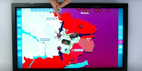 Karta rata u Ukrajini - 2