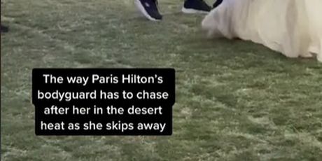 Paris Hilton i tjelohranitelj