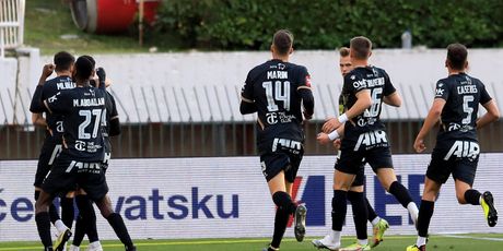 Igrači Istre slave pogodak