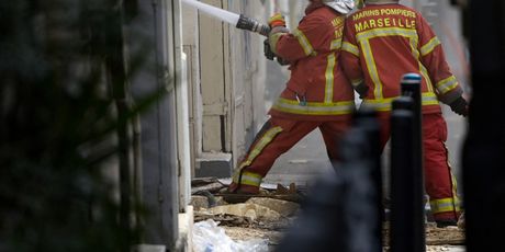 Urušena zgrada u Marseilleu