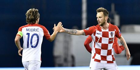 Luka Modrić i Ivan Rakitić