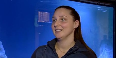 Tamara Sović , biologinja u pilskom akvarijumu