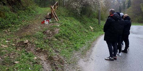 Mjesto pogiblje Craiga Breena