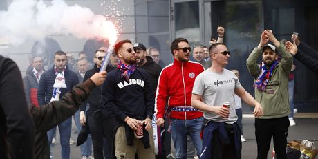 Navijači Hajduka u Ženevi