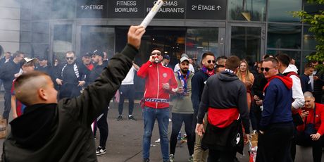 Navijači Hajduka u Ženevi