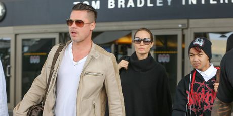 Maddox Jolie Pitt, Angelina Jolie i Brad Pitt - 1