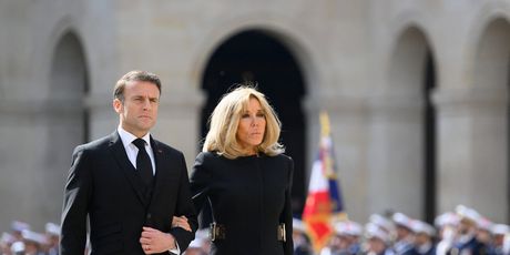 Brigitte i Emmanuel Macron - 4