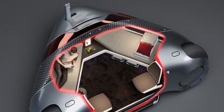 Futuristička putnička kapsula Swift Pod ima trokutasti oblik