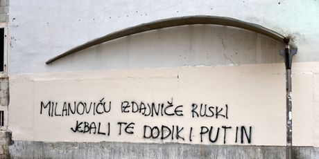 Uvredljivi grafiti u Splitu