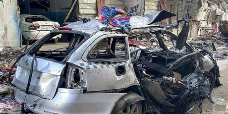 Automobil u kojem su ubijeni sinovi vođe Hamasa - 1