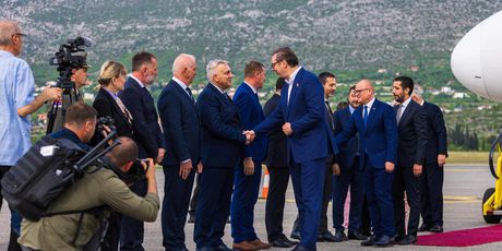 Aleksandar Vučić prvim letom tvrtke Air Serbia stigao iz Beograda u Mostar - 4