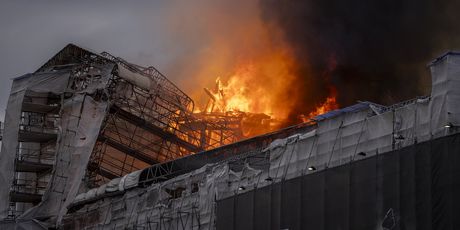 Požar u Kopenhagenu, zgrada stare burze - 4