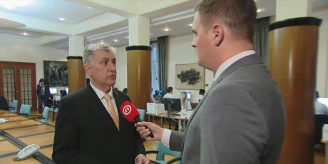 Slaven Hojski i Dino Goleš, reporter Dnevnika Nove TV - 1