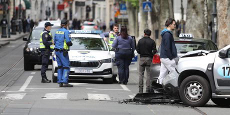 Dva taksija sudjelovala u prometnoj nesreći u Zagrebu - 2