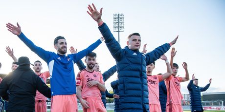 Slavlje igrača Dinama