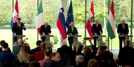 Sastanak šefova država Slovenije, Mađarske, Austrije i Italije