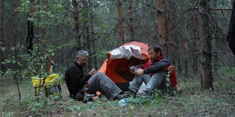 Bivak, Sibir, 2008.