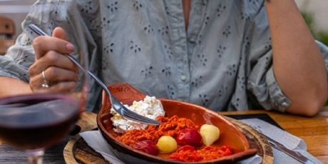Vegansko jelo u Ranchu Fortuna