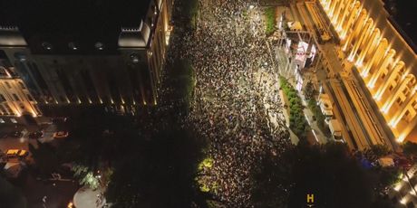 Prosvjed u Gruziji - 1