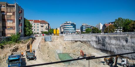 Radovi u Vukovarskoj ulici u Splitu