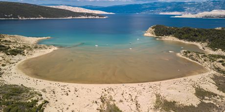 Plaža Sahara na Rabu, Hrvatska