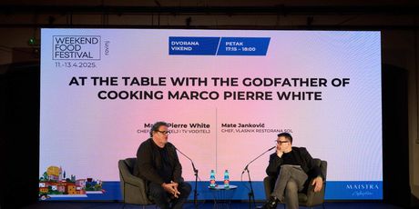 Marco Pierre White na panelu s Matom Jankovićem na Weekend Food Festivalu