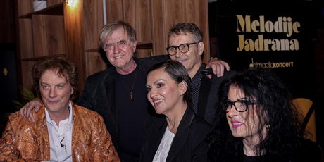 Tonči Huljić, Nenad Ninčević, Nina Badrić, Tomislav Mrduljaš i Vesna Dragojević