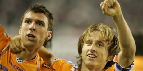 Modrić i Mandžukić 2007. godine