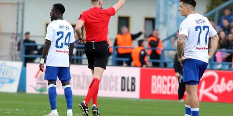 Sudac Ante Čulina isključuje igrača Hajduka Ismaela Dialla