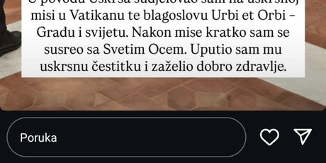 Andrej Plenković sa suprugom i djecom kod pape Franje - 1