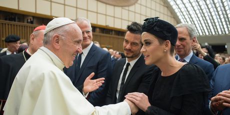 Katy Perry, Orlando Bloom i papa Franjo - 9