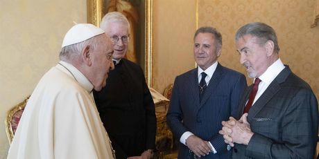 Sylvester Stallone i papa Franjo - 12
