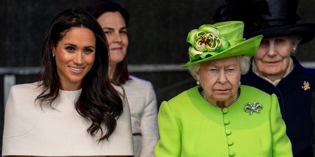 Meghan Markle, kraljica Elizabeta