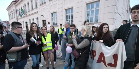 Severina podržala srpske studente u Virovitici - 4