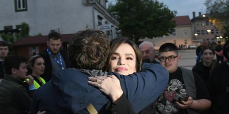 Severina podržala srpske studente u Virovitici - 7