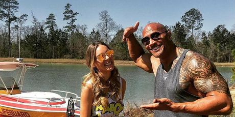 Belinda Peregrin, Dwayne Johnson