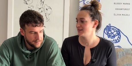 Marko Mrkić sa suprugom