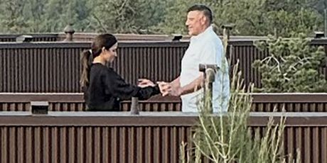 Dianna Russini i Mike Vrabel