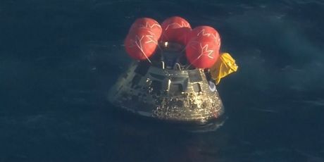 Letjelica Orion u Tihom oceanu