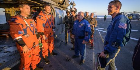 Prizori nakon slijetanja