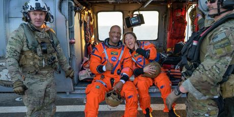 Prizori nakon slijetanja