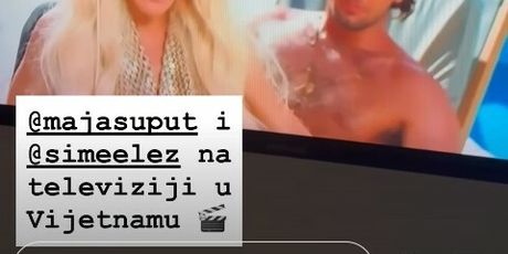 Maja Šuput na Instagramu