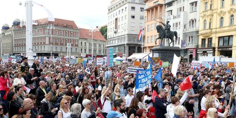 Prosvjed, ilustracija