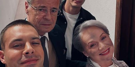 Ammar Mešić na Instagramu, ekipa serije ''U dobru i zlu''