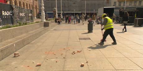 Nesreća u centru Zagreba